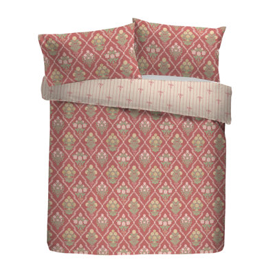 Cotton Floral Duvet Cover Set with Pillowcases Included