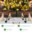 Support d'arbre artificiel en métal-545205328