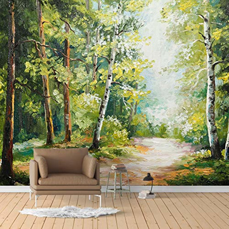Magnifique murale, L 100 po x L 144 po