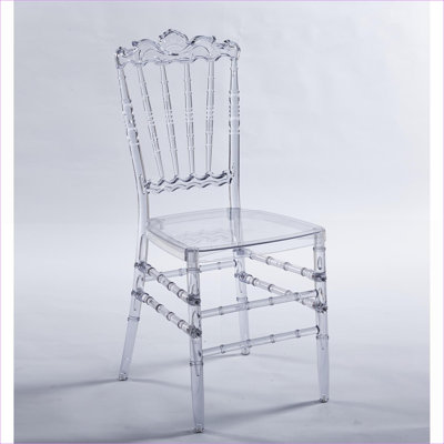 Set of 4 Plastic Dining Accent Chairs, Versatile Chair Seating for Adults, Durable for Dining Room Wedding Events