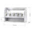 Bibb Solid + Manufactured Wood Wall Organizer-45321273