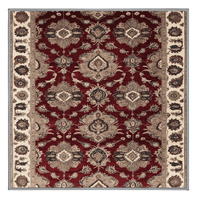 Tapis persan gris lavable à la machine