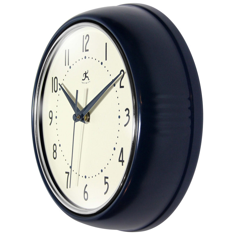Horloge murale Desdra, Marine, Petit