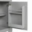 Meuble-lavabo de 20 po avec lavabo, armoire de salle de bain avec porte à fermeture douce, support de rangement et tablette réglable-321930879