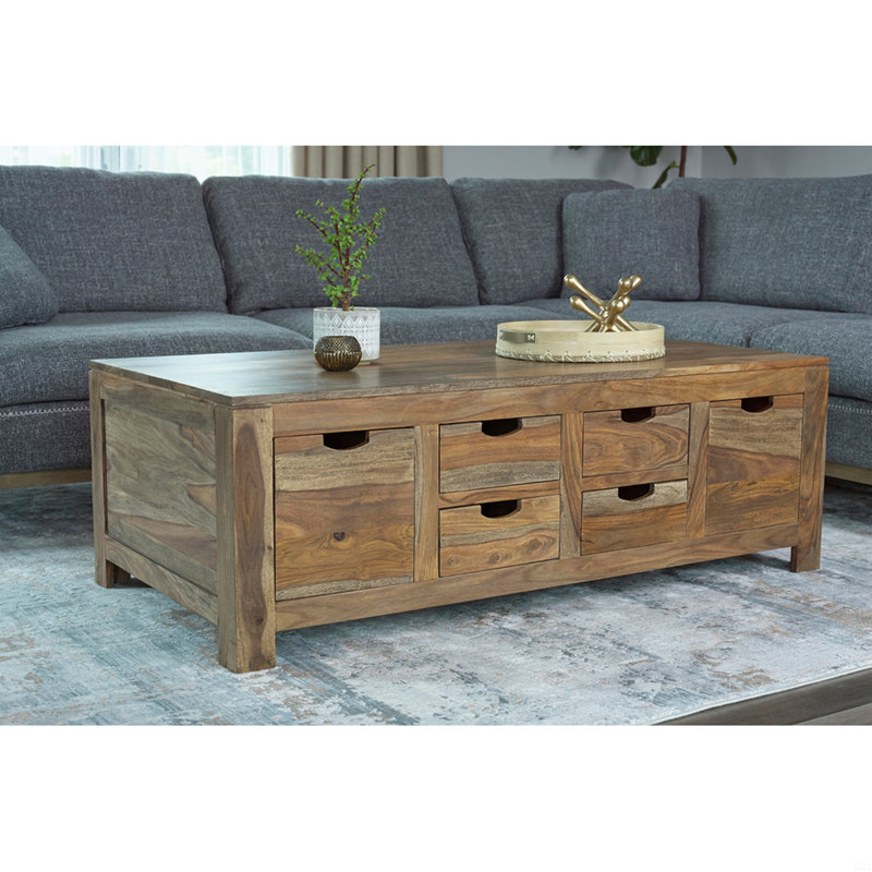 6-Drawer Coffee Table