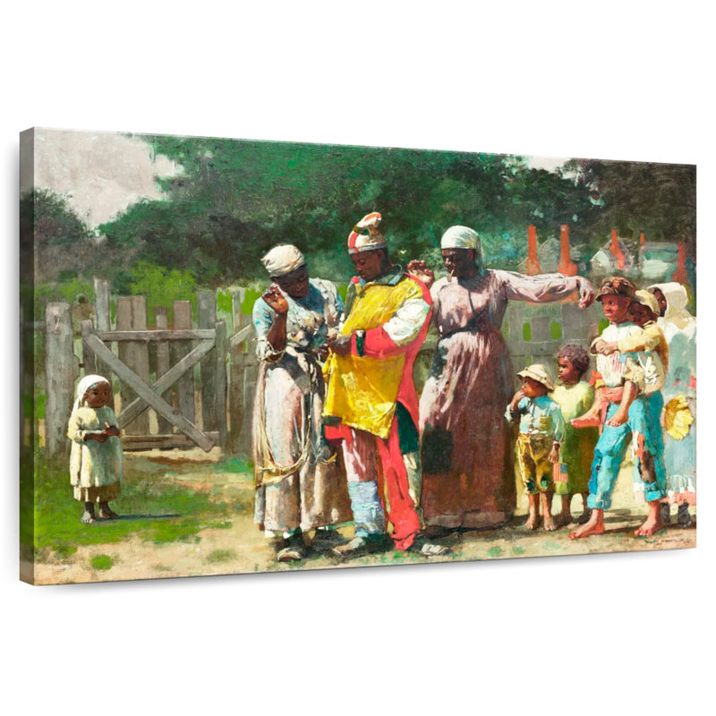 Dressing For The Carnival, 30" H x 45" W