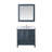 Isla 36'' Single Bathroom Vanity with Stone Top-1026185880-1026185885