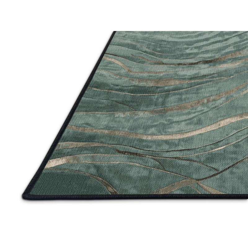 Tapis gris lavable à la machine, Tapis de couloir 2 pi x 5 pi