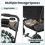 39'H 4-Wheel Foldable Pet Stroller for Small/Medium Dogs & Cats– 3-in-1 Convertible Design with Removable Carrier & One-Click Folding Mechanism-129083260