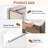 Foldable Storage Bin Set for Organizing Toys and Clothes (Set of 3)