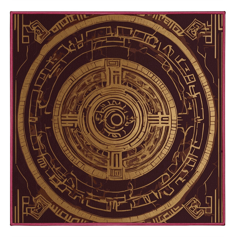 Velvet Arboretum Rug, Square 6'