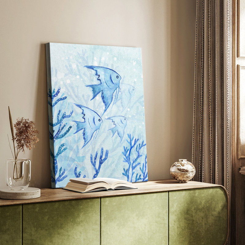 Angel Fish I - galerie sur mesure, H 60 po x l 40 po