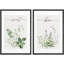 «Botanical Sweet Greenery Prints With Calligraphy Text», 2 pièces sur toile-99016374-99016375