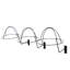 Configuration murale flexible pour porte-chapeaux
