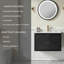 Meuble-lavabo flottant simple avec lavabo en céramique-84032124
