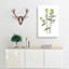 Mustard Flowers Illustration - Wrapped Canvas Painting-55360096