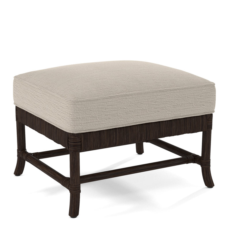 Lafayette Ottoman, Java, Eggshell Crypton Performance; 0884-93