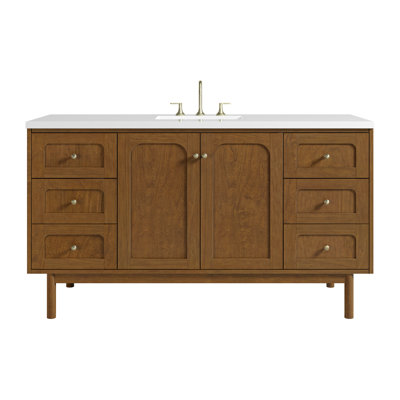 Laurent 60'' Single Bathroom Vanity with Top
