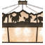 Running Horses 6 - Light Pendant