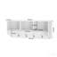 Wall-Mounted Coat Rack/Storage Shelf, 4-Hook - Standard