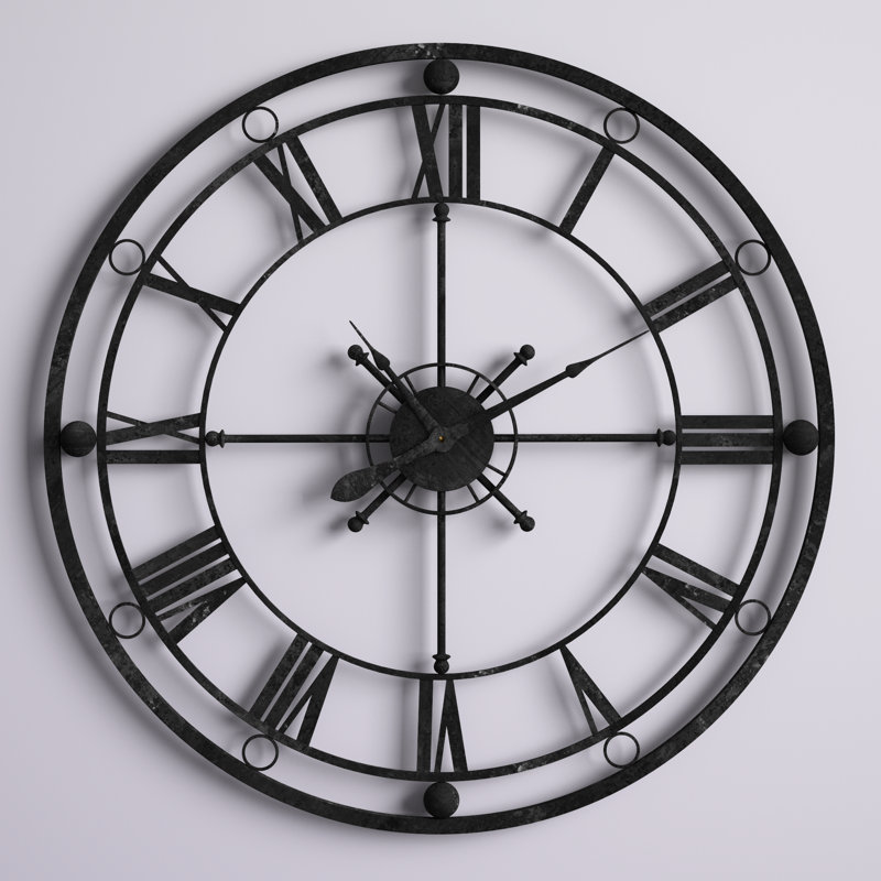Michell Metal Wall Clock