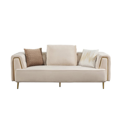 83'' Velvet Sofa