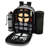 Houndstooth Polyester Picnic Backpack