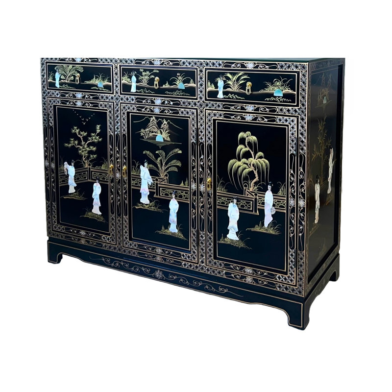 Mother Of Pearl 117cm Sideboard