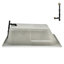 Baignoire de trempage en acrylique 60 po x 32 po, drain inclus-97545182