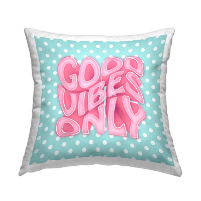 Polka Dots Throw Pillow