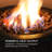 Round Stone Propane Smokeless Fire Pit with Lid