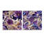 Wooler - Ensemble de 2 verres muraux abstraits en acrylique-103927466