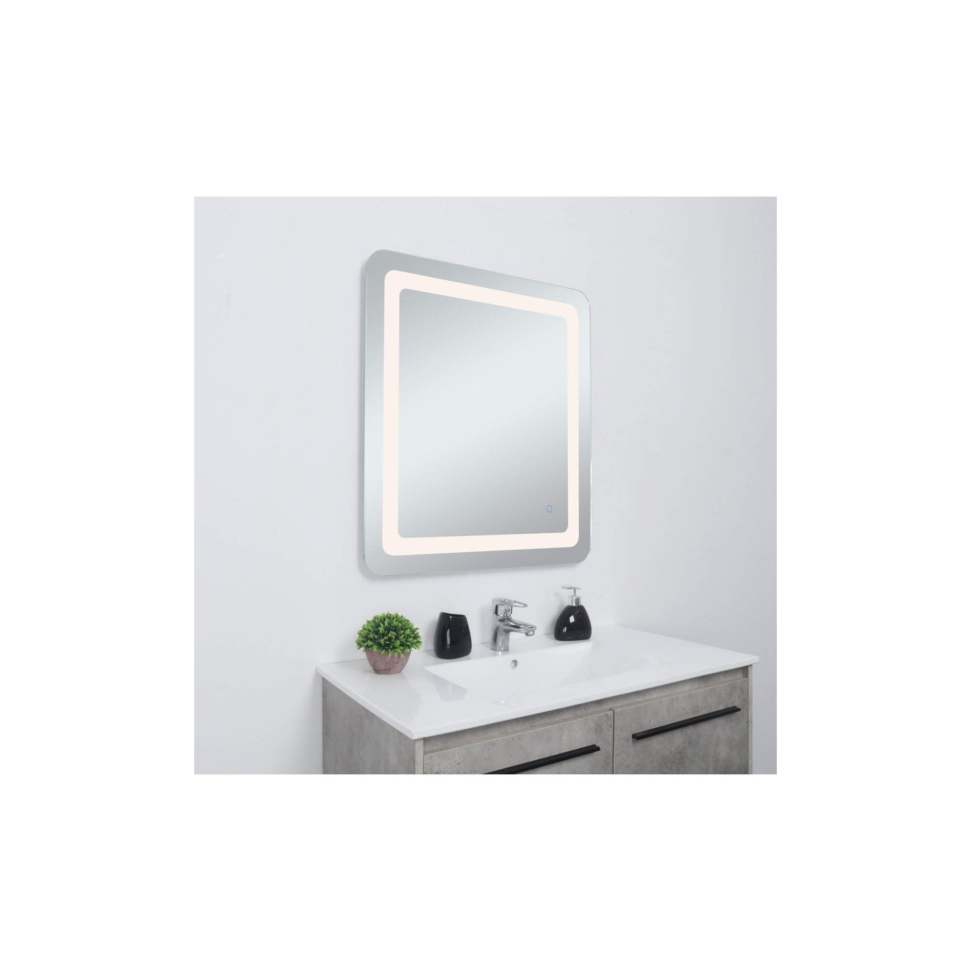 Juliane Mirror, 30" x 24", Rectangle