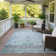 Machine Washable Indoor/Outdoor Hashlamoun ACN2323 Global Rug