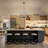 Konstantina 16 - Light Dimmable Sputnik Modern Linear Chandelier