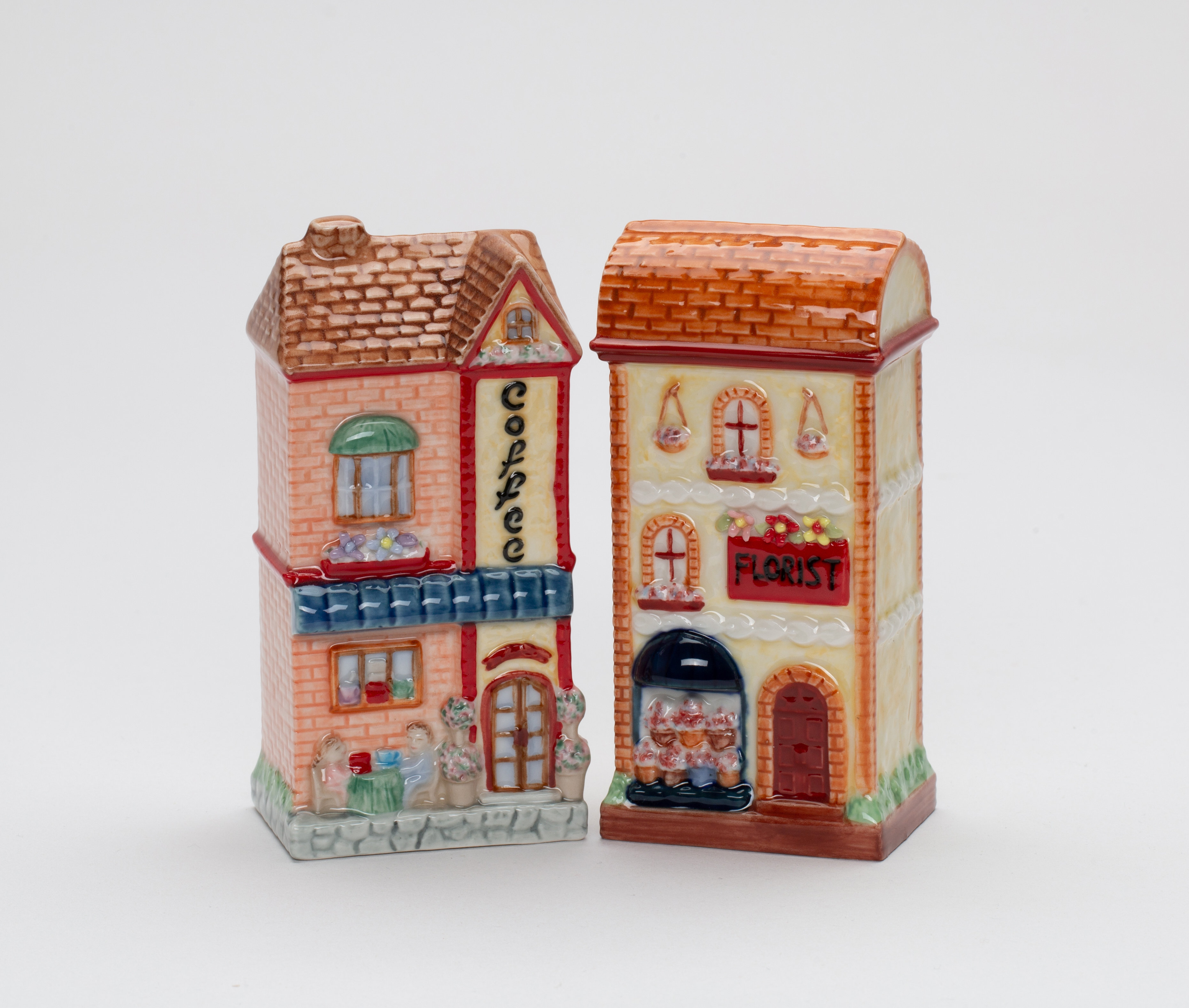 Coffee Shop And Florist Shop Salt And Pepper | Wayfair