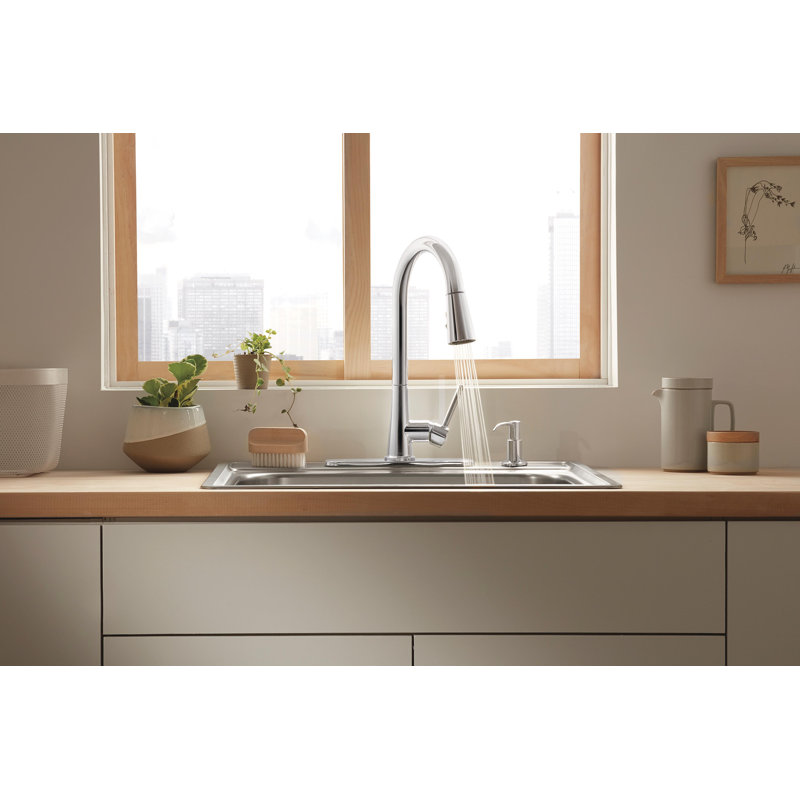 Peerless Precept Pull Down Kitchen Faucet, Chrome