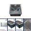 Évier de cuisine 18 po x 18 po - Acier inoxydable encastrable avec fonction de réduction du bruit et grille de fond de condensation optimale