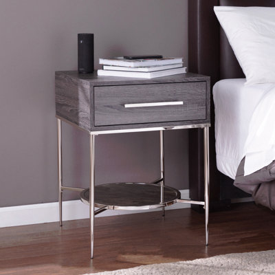 Table de chevet avec rangement
