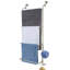 Bathroom Over-the-Door Towel Bar