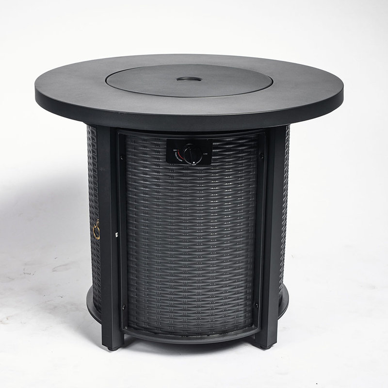 Table ronde d'extérieur au propane 40000BTU