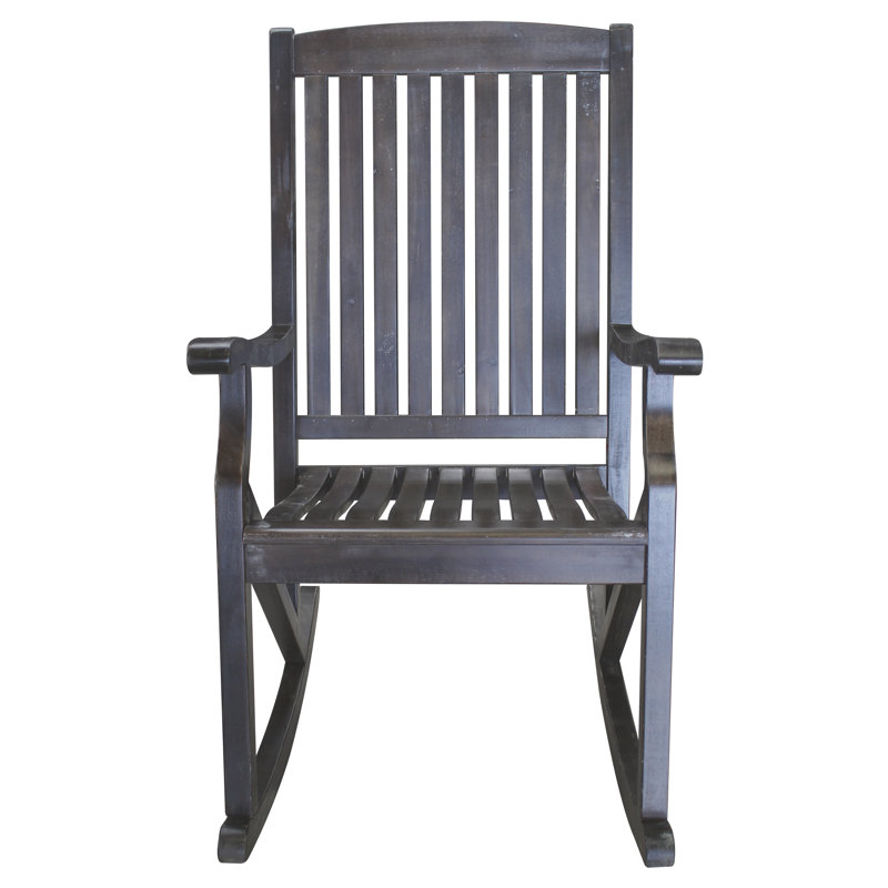 Chaise berçante simple Sequoia - Gris délavé