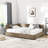 Storage Upholstered Tufted Bed Frame-30814308