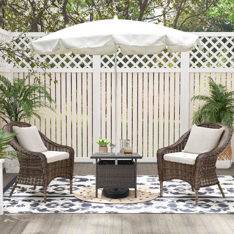 Relja Square Metal Outdoor Coffee Table