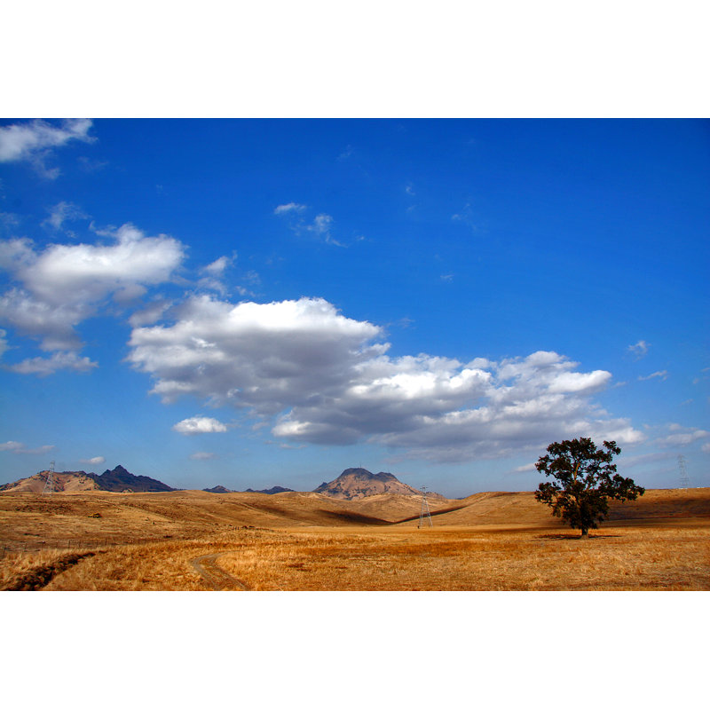Sitter Buttes With Clear Sky by Felipe Goifman - Wrapped Canvas Print, 30cm H x 46cm W x 3.8cm D