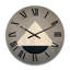 Très grande horloge murale rétro-296944785