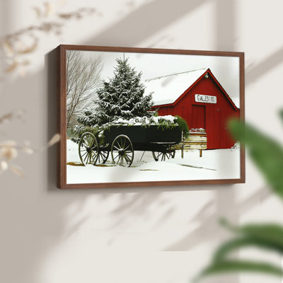 «Chirstmas Art» - D XXXVII - Reproduction encadrée - Restickable