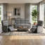 Blanche 2 Piece Reclining Sofa Set