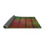 Tapis vert/rose à motifs-1589805190