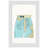 Map Shorts - Reproduction d'art graphique encadré-27040404